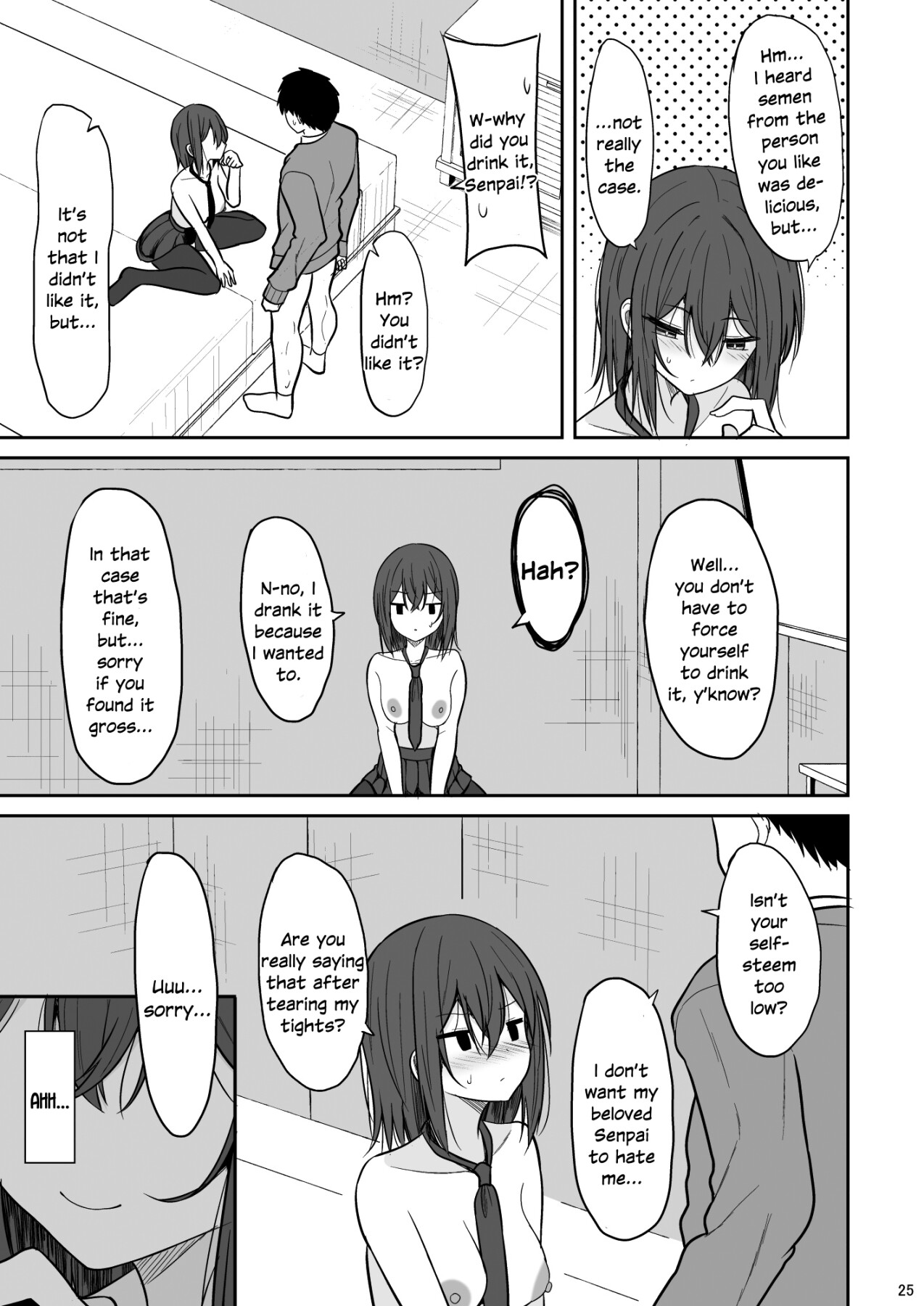 Hentai Manga Comic-Creampie a Cold Senior Without Permission-Read-23